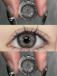 (COD) EYESHARE 2 buah/1  soflen pasang VENICE Seri softlens lensa mata penuh gaya dan cantik softlens color alam Brown/Gray/BLUE/GREEN lensa kontak Hydrating and comfortable to wear diameter 14.2MM Yearly Used/Tersedia selama 12 bulan