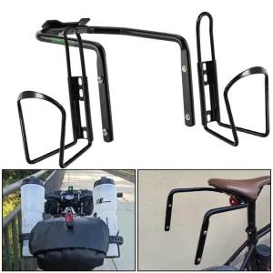 RockBros | Bicycles Tail Saddle Bag Stabilizer Fixed Bracket Water Bottles Holder Aluminum Alloy Support Mount Biking Cycling Accessories