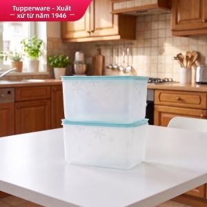 Hộp đựng thực phẩm Tupperware cỡ lớn cho tủ lạnh 2.5 lít