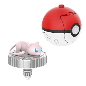 Takara Tomy | Pokemon Elf spinning top Gyro ball action figure figurine Pikachu Charmander Squirtle Mew Eevee launcher kid battle game toy set