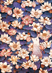 Oil Painting By Numbers Animal Floral Pattern DIY Number Drawing Canvas Pictures By Numbers Home Decor Large Size