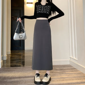 Elegant Novelty Fall Midi Skirt