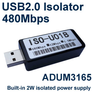 ADUM3165 USB Digital Isolator 480Mbps USB  High-speed Isolator voltage USB HUB DAC Decoder Audio Elimination Current Sound card