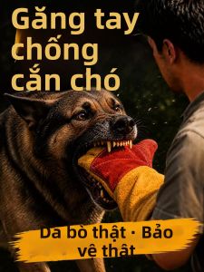 TAODUN | Găng Tay Đào Tạo Chống Cắn Cho Thú Cưng Da Bền