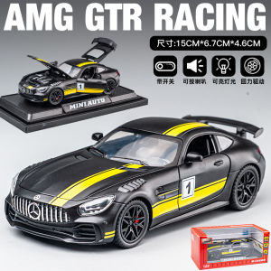 Mô Hình Xe Đua Mercedes-Benz AMG GTR Bằng Hợp Kim Mô Hình Xe Đồ Chơi Trang Trí Tượng Mô Phỏng Sáng Tạo Quà Tặng Cho Trẻ Em