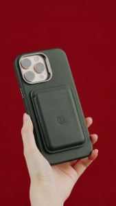 Slim Case with Magnetic Card Wallet Untuk iPhone 12 ( Brand: COPPERINDO )