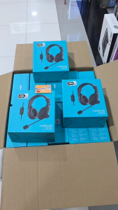Rapoo ⚡️FLASH SALE⚡️ (ราคาโปรโมชั่น) H150S USB Stereo Headset หูฟังแบบครอบหู (BLACK) #หูฟัง