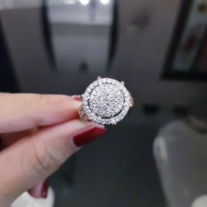 Cincin Wanita Xuping Mewah Permata Berlian XDS18