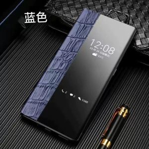 Honor X60 Flip Cover Protective Shell Full Protection Anti-Fall for Men Women Luxury Business Style Durable Eco-Friendly Leather