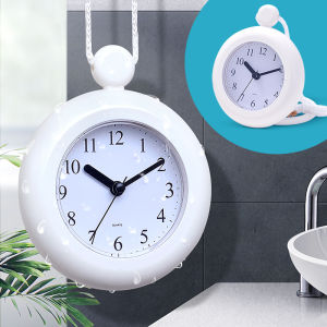 ZHIZHOU | Waterproof Fashionable Wall Clock for Bathroom Kitchen Livingroom