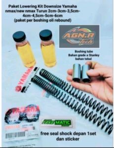 Paket Lowering kit yamaha Nmax old/New Nmax Turun shock 3cm-4cm-5cm