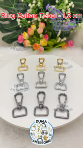 Asesoris Tas Ring Kaitan 15 cm (TEBAL PREMIUM) / Cantolan / Gaitan - Aksesoris Tas IMPORT