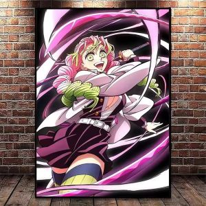 Bandai | Bộ Tranh Kim Cương 5D DIY Chủ Đề Nhân Vật Chính Demon Slayer Tranh Ghép Nghệ Thuật Dán Đầy Đủ Trang Trí Tường Nhà Món Quà Lý Tưởng Dành Cho Người Yêu Nghệ Thuật