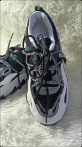 DXNY.PH KOREAN FASHION LEATHER SHOES FOR WOMEN CHUNKY WOMEN SHOES