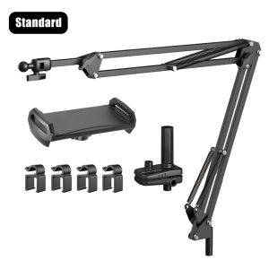 Tablet Holder Adjustable Live Bedside Lazy Cell Phone Holder for iPad Tablet Computer Bed Lying Desktop Tablet Support Bracket