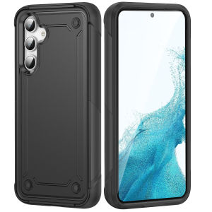 Shockproof 2 in 1 Heavy Duty Rugged Phone Case for Samsung Galaxy A73 A54 A53 A52 A33 A32 A23 A22 A14 A13 A12 PC+TPU Rear Cover
