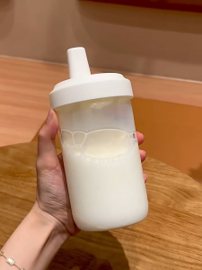 VIVOLILV 【BUY 1 TAKE 1】500ml/850ml Portable Straw Cup Pearl Milk Tea Straw Cup Large Capacity Straw Cup Tumbler Drink Straw Cup