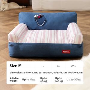 hipidog | Washable Open Design Large Cat Bed Sofa
