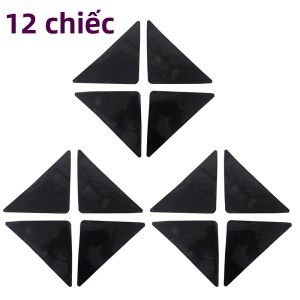 4/12 Miếng Dán Hình Tam Giác Có Thể Tái Sử Dụng Thảm Cao Su Chống Trượt Thảm Cao Su Chống Trượt Miếng Dán Chống Trượt Thân Thiện Với Môi Trường Miếng Dán Cố Định Cho Sàn Gạch Thảm