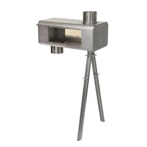 HUANGYELIEREN | Multipurpose Spark-safe 2-sided Viewable Charcoal Stove