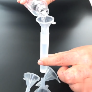 Mini Funnel Mini Transparent Plastic Funnel For Perfume Liquid Essential Oil Filling Empty Bottles Travel Tools Corong Plastik Kecil 小漏斗