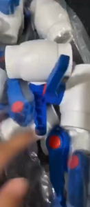 (Need Fusion Machine)Heavy Duty PPR White/PE Black Fittings Union Patente Ball Valve(1/23/41inch)