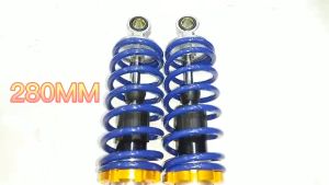 ABSORBER SHOCK 280MM/330MM/340MM EX5/DREAM/RXZ/KRISS/WAVE100/Y110/Y100 Red Biru Kuning Motor Motorcycle Std