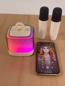 SG Original  Karaoke Set Portable Wireless  Mini Bluetooth Speaker Home Gift RGB Light Home KTV Karaoke Machine Speaker Local Warranty