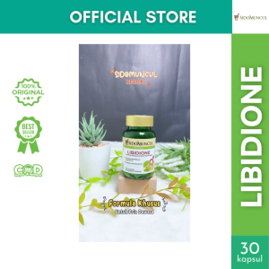 SIDOMUNCUL Libidione 30 Vegetable Capsules | Memelihara Stamina Pria Membantu Sirkulasi Darah