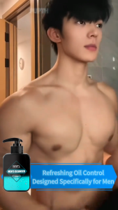 Beauty Mens Care Coconut Oil & Hyaluronic Acid Facial Cleanser for Smooth Skin - Single Pack