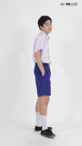 MS ตาชั่ง เสื้อนักเรียนชายปกเชิ้ต ประถม มัธยม - เสื้อตาชั่ง