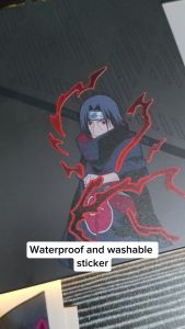 Akatsuki Uchiha Itachi Half Body Sticker Indoor Outdoor Vinyl Sticker Waterproof & Non-Faded