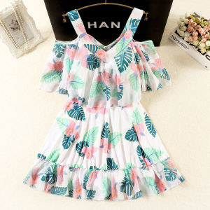Bộ Đồ Bơi Liền Thân Mùa Hè Cho Nữ Cỡ Lớn Che Bụng Tạo Hiệu Ứng Thon Gọn Phong Cách Cổ Điển Cạp Cao Chống Trượt