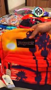 FULLTAG✅ Tas Jansport Sunset Backpack School Bags Tropical Beach - Tas Ransel Jansport - Jansport Backpack Premium Multifungsi