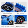Chezhi 1:24 Sang GTR-r34 Simulation Alloy Sports Car Model Sound and Light Return Children's Toys Wholesale. 