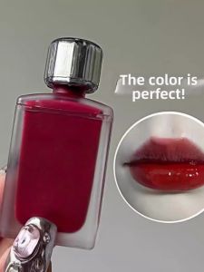 WIND LOVES FLOWERS | Student Suitable Natural Glossy Red Liquid Lipstick Moist and Lustrous
