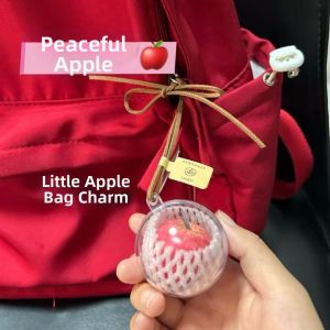 Creative Apple Christmas Car Ornament Gift