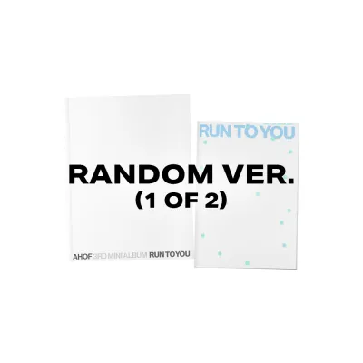 AHOF - 3th Mini Album [ RUN TO YOU ] PHOTOBOOK ver