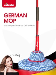 Vileda | Self-Wringing Spinning Mop Hands-Free