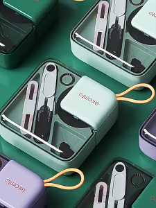 Simple Sewing Box Portable Sewing Accessories Tool Household Travel Needle And Thread Box Set