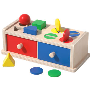 XIAOWANDOU | Montessori Color Shape Matching Cognitive Educational Toy
