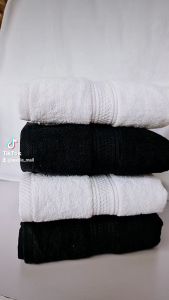 White Towels | Face Hand Gym Bath Towel 70x140cm | 400g 550g 600g | Hotel Airbnb Cotton Towels