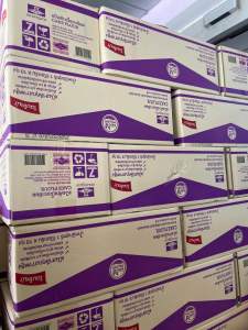 ยกลังแป้งมงกุฎม่วงน้ำหนัก 10 กิโลกรัมแป้งเค้กเนื้อละเอียด