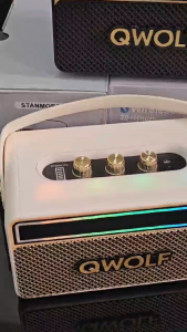 ลำโพงบลูทูธ M10PRO รองรับ AUX TF บอก%แบต ปรับเสียงได้ ทรงสวยมีสายหิ้ว พกพาง่าย มี2สี ลำโพงบลูทูธ ไร้สาย