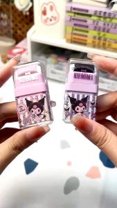 Sanrio Pencil Eraser Cartoon Animal Themed Roller Colorful Rectangle Eraser Kuromi Pencil Rubber