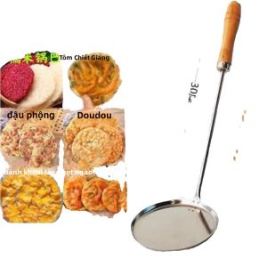 Mold Khuôn Chiên Không Dính Hình Tròn Dùng Tại Nhà Và Thương Mại Khuôn Chiên Tôm Khoai Tây Khuôn Chiên Bánh Bột Chiên Bánh Bao