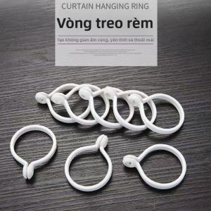 MINGRENBANG | Vòng Treo Rèm Điều Chỉnh cho Thanh Roman