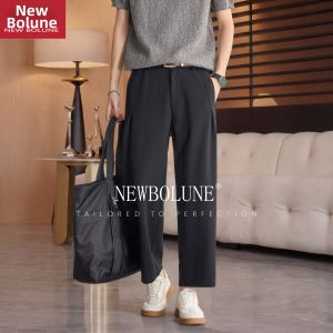 NEW BOLUNE | Quần Đen Co Dãn 9-Inch