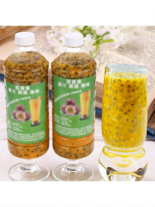 Passion Fruit Fresh Flesh Frozen Puree Juice for Tea Shops