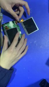 Original Top Upper LCD Screen Display Replacement for Nintendo DS Lite DSL NDSL with Opening Tool